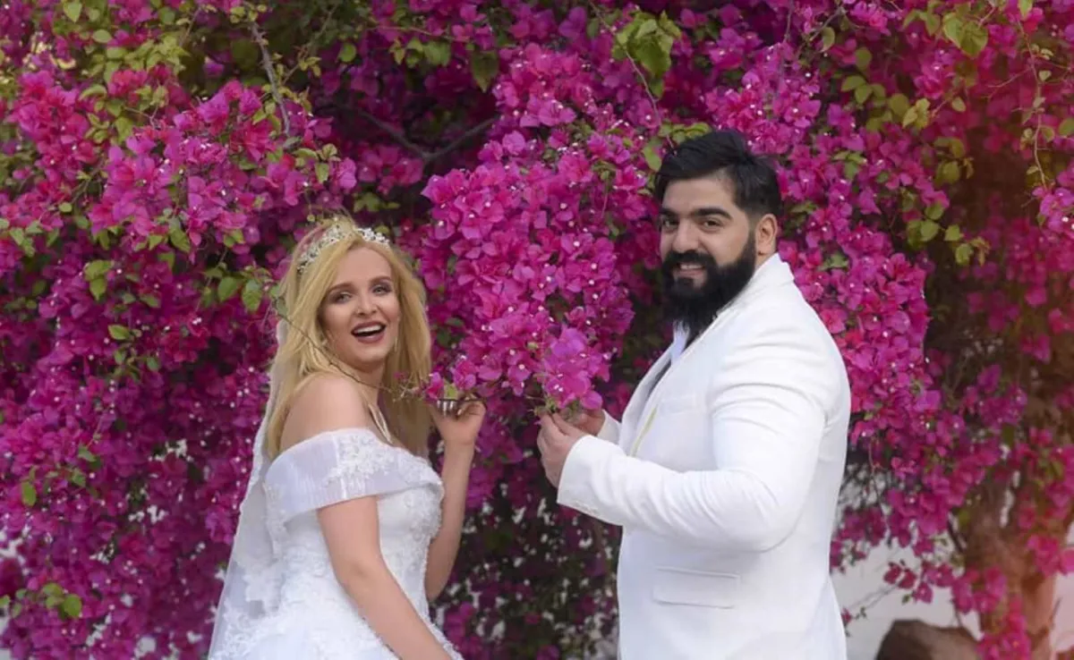 أحمد البرازيلي وميرنا طارق - الصورة من حسابه على الفيس بوك