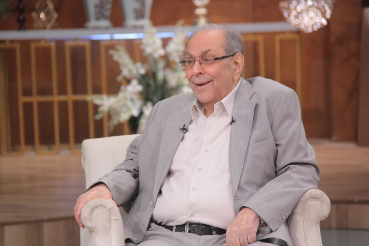 جميل المغازي - الصورة من حساب ابنه جميل جميل المغازي على الفيس بوك