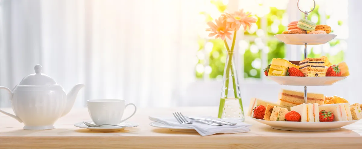 طبق التقديم متعدد الأدوار 