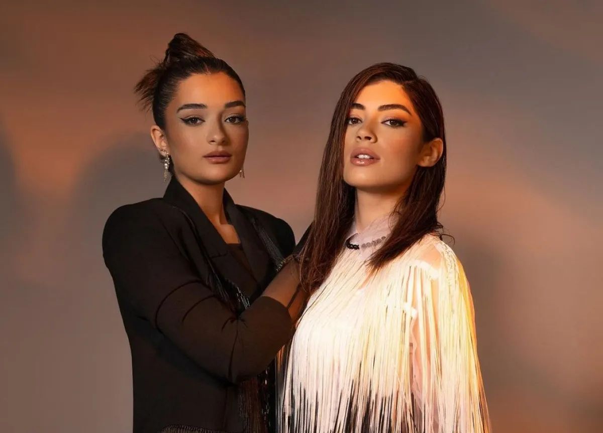 ملك وليلى أحمد زاهر- الصورة من حساب ملك على انستغرام