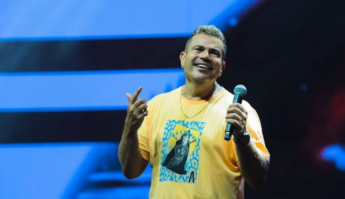 عمرو دياب من حفل الكويت- الصورة من حسابه الخاص على إنستغرام