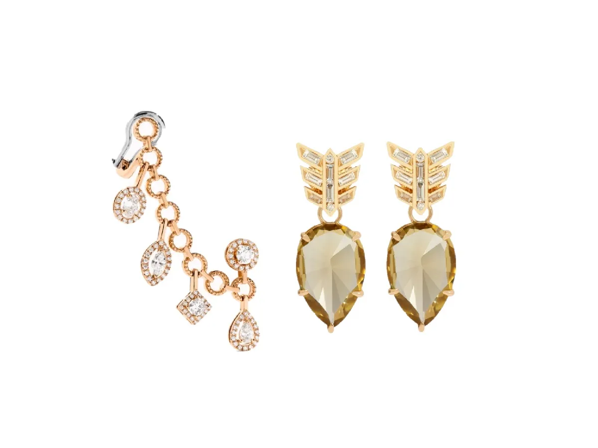 أقراط أذن غريبة بتصاميم مُبتكرة لإطلالة أكثر جرأة في عيد الأضحى