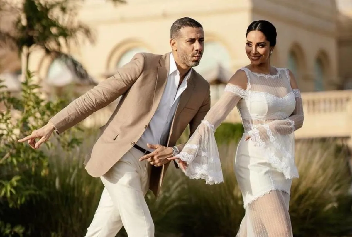 بسنت شوقي وزوجها الفنان محمد فراج - صورة من صفحة بسنت شوقي على انستغرام