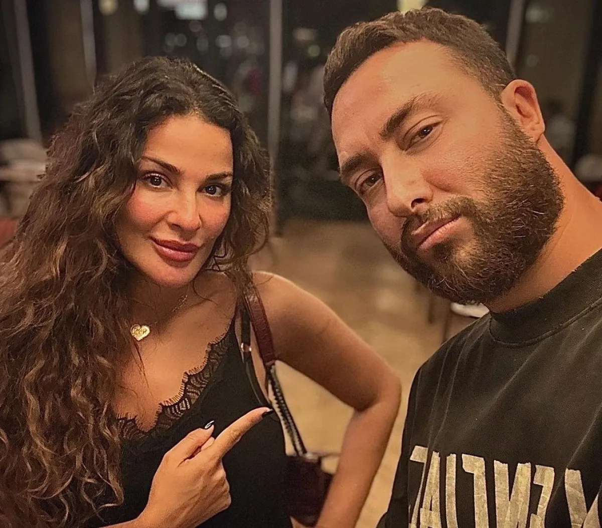 فيليب أسمر ونادين نسيب نجيم - الصورة من صفحة فيليب على انستغرام