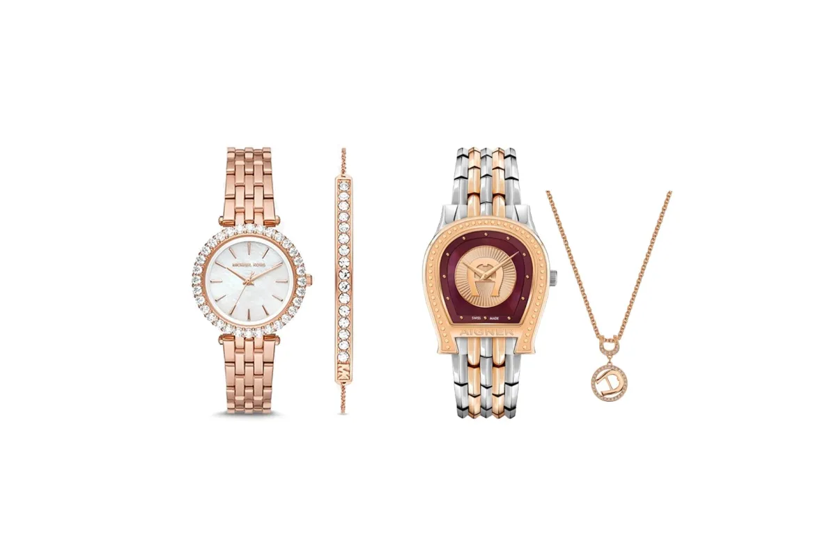 طقم ساعات رجالي ونسائي 2023 لإطلالة عصرية