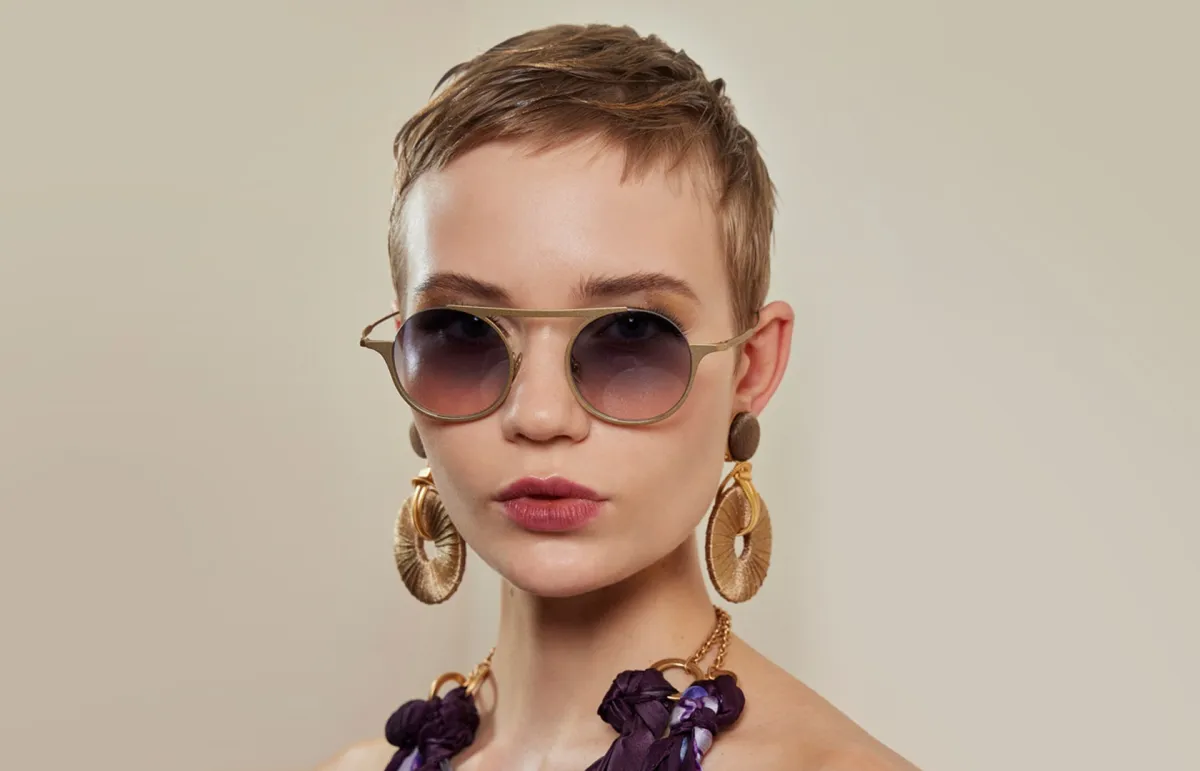 موديلات نظارات شمسية دائرية لعيد الأضحى 2023 من جيورجيو أرماني «Giorgio Armani»