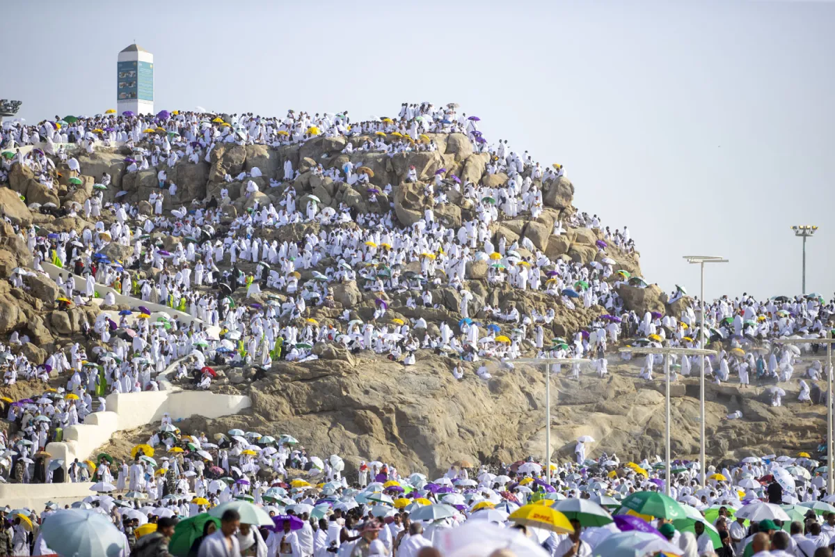 تصعيد الحجاج إلى عرفة 