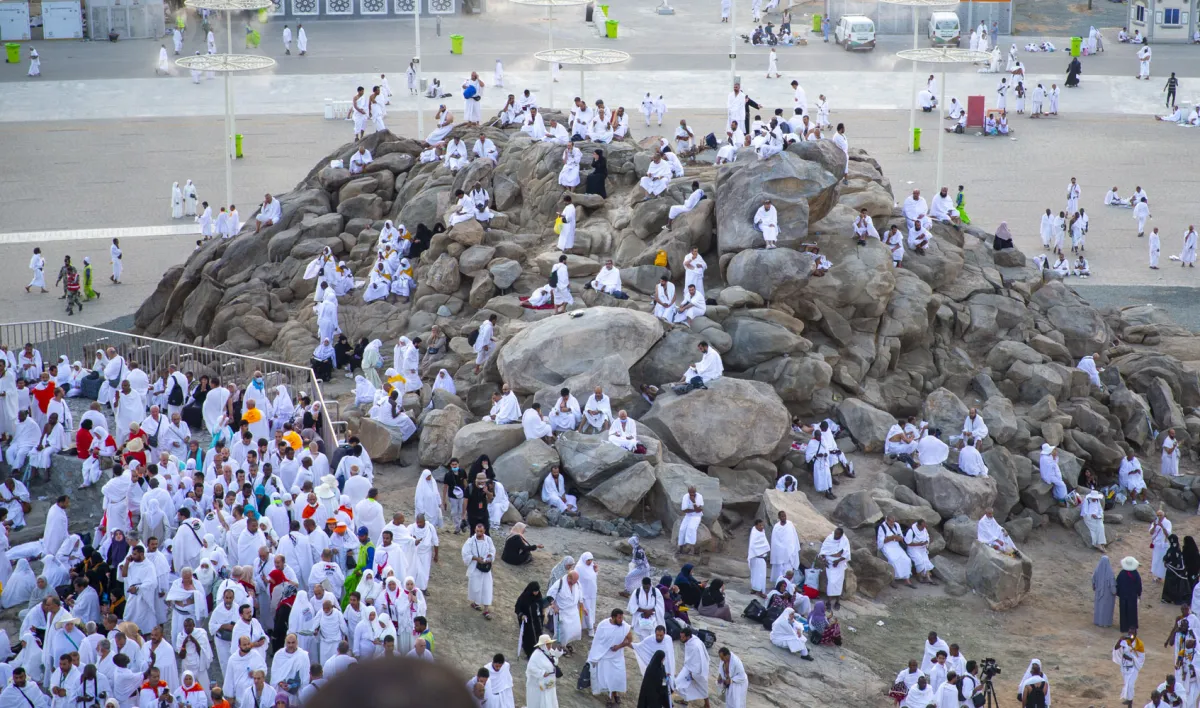 تصعيد الحجاج إلى عرفة 