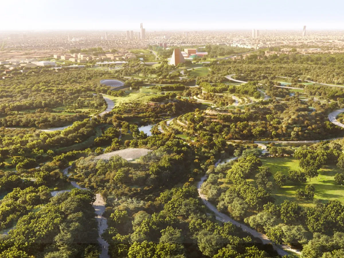 حديقة الملك سلمان بالرياض