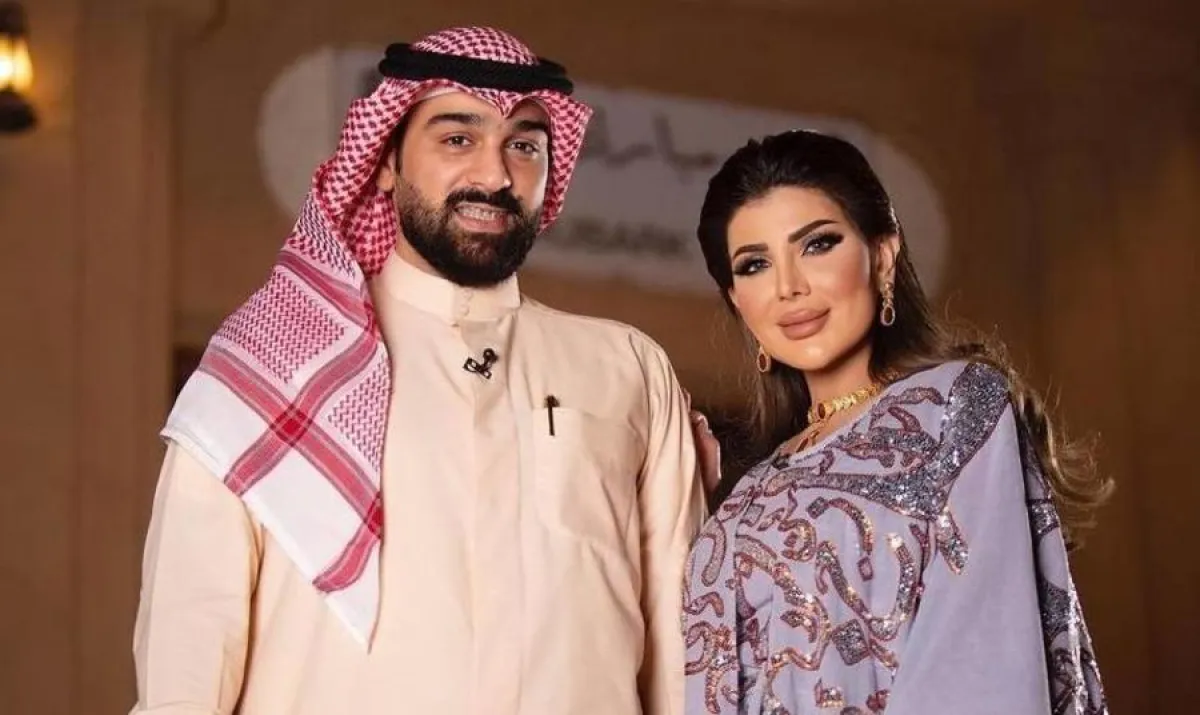 إلهام الفضالة وشهاب جوهر - صورة من صفحتها على انستغرام