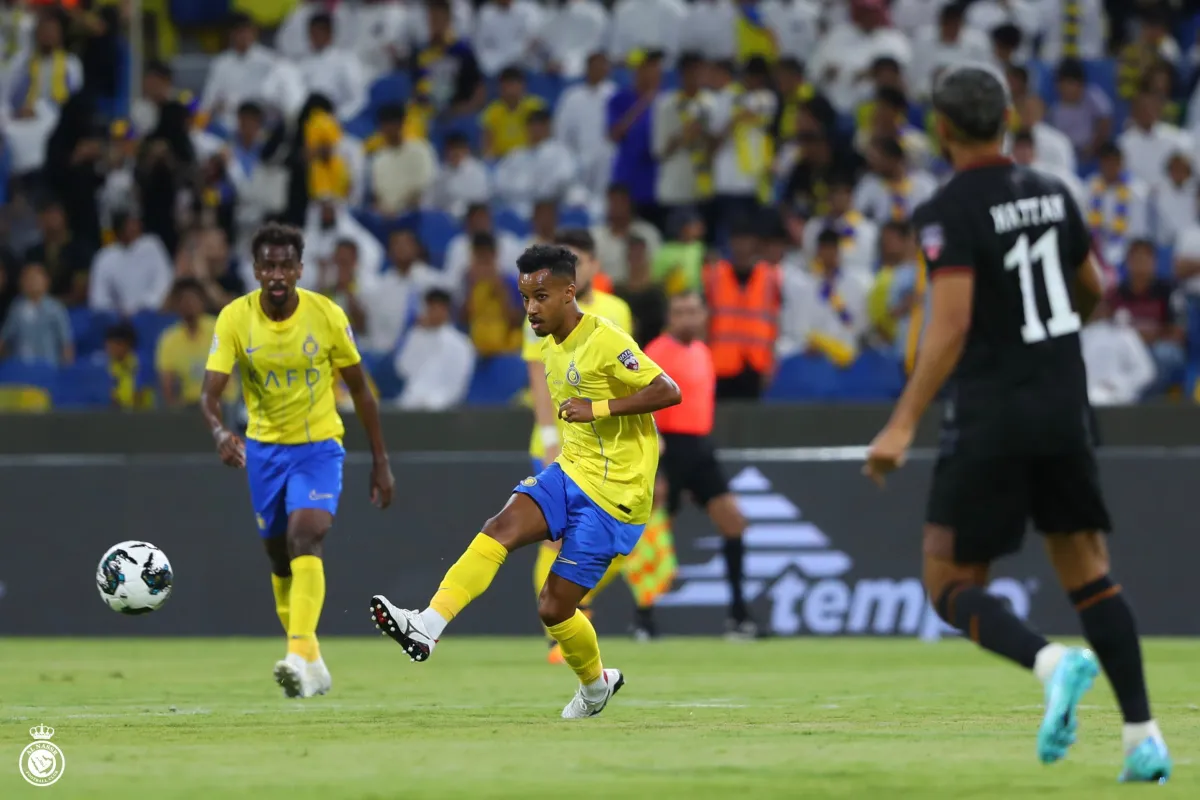 التعادل السلبي سيد الموقف بين النصر والشباب في كأس الملك سلمان للأندية - الصورة من حساب نادي النصر على إكس "تويتر سابقا"