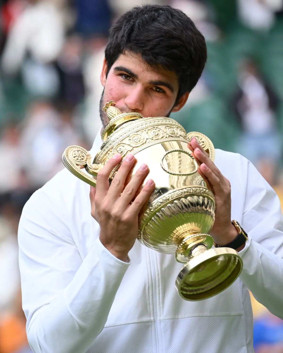 للمرة الأولى في تاريخه.. فوز ألكازار في بطولة ويمبلدون 2023 - الصورة من حساب Wimbledon على تويتر