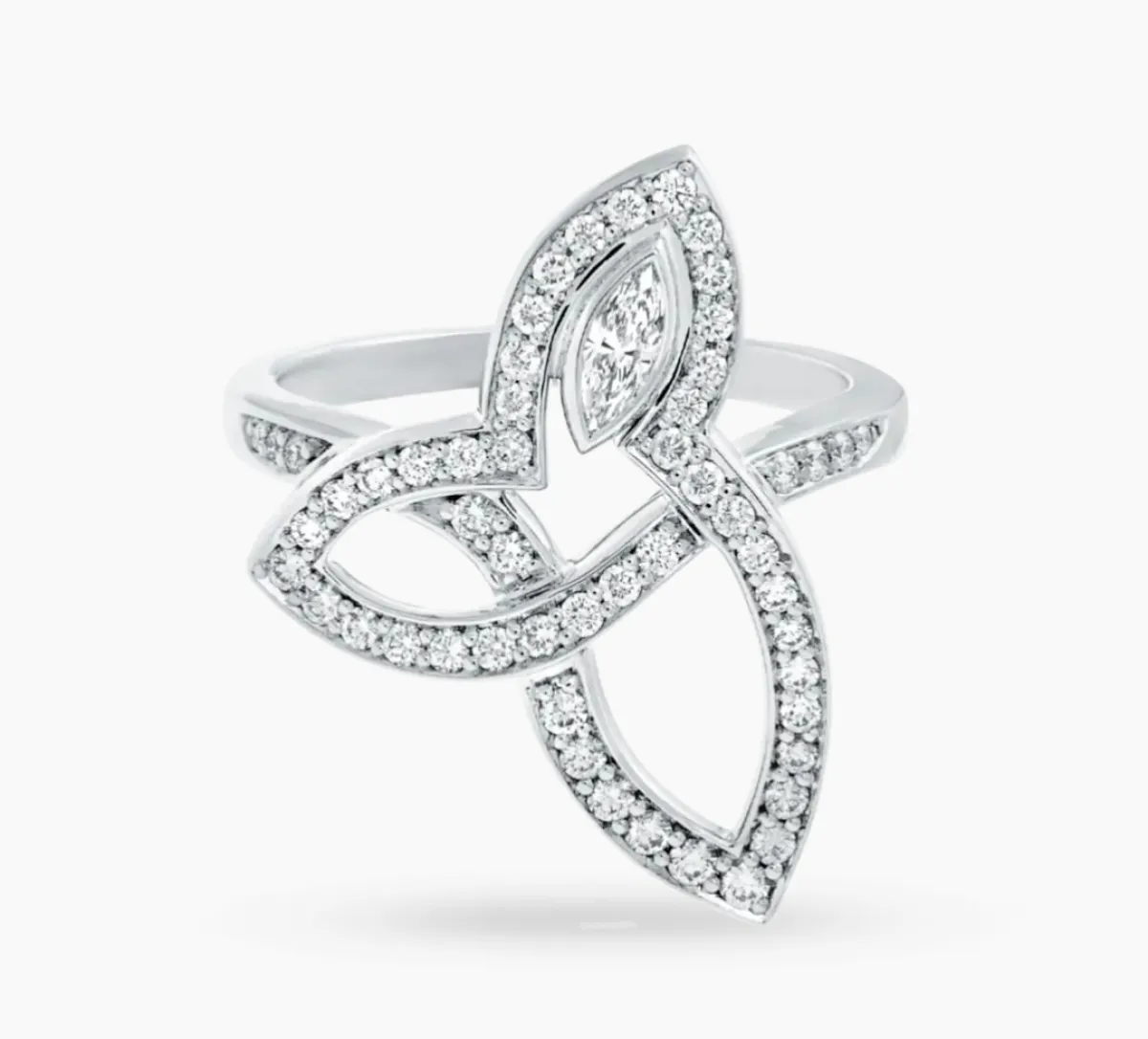 خاتم Lily Cluster من ماركة Harry Winston