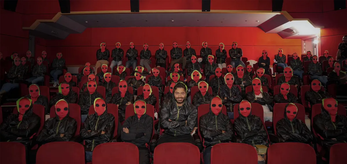 تامر حسني من دعاية فيلم تاج - الصورة من صفحته الرسمية على الفيس بوك