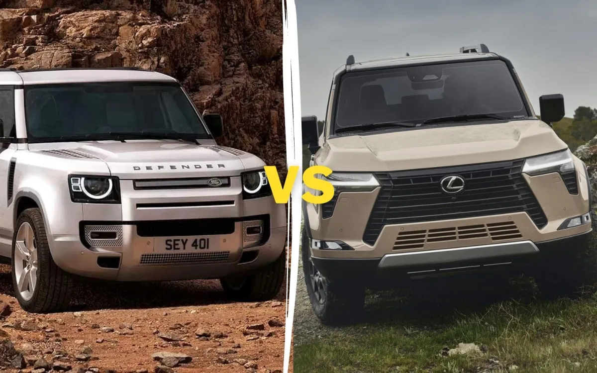 لكزس جي إكس VS لاندروفر ديفيندر