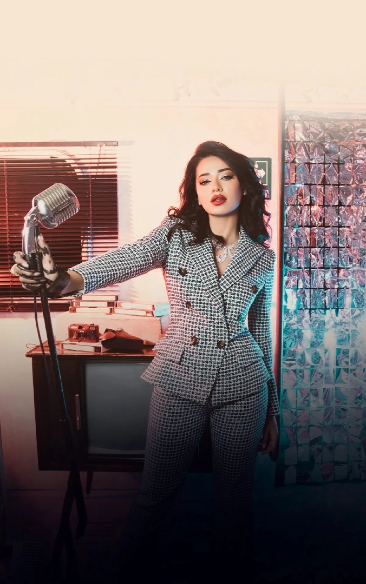 رحمة رياض-الصورة  من حسابها على الانستغرام