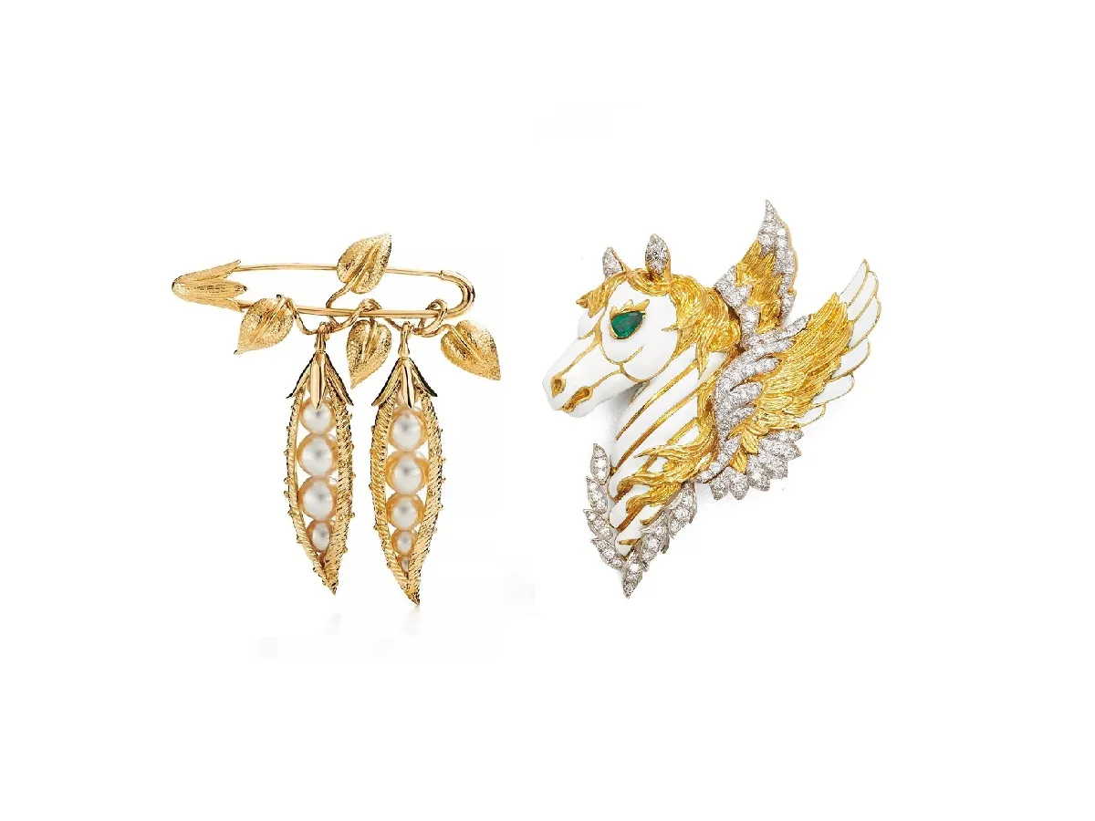 بروشات بتصاميم غريبة لإطلالة مُبتكرة في عقد القران