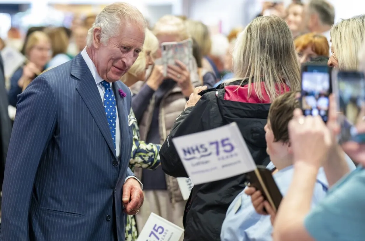 الملك تشارلز King Charles (مصدر الصورة: Jane Barlow / POOL / AFP)