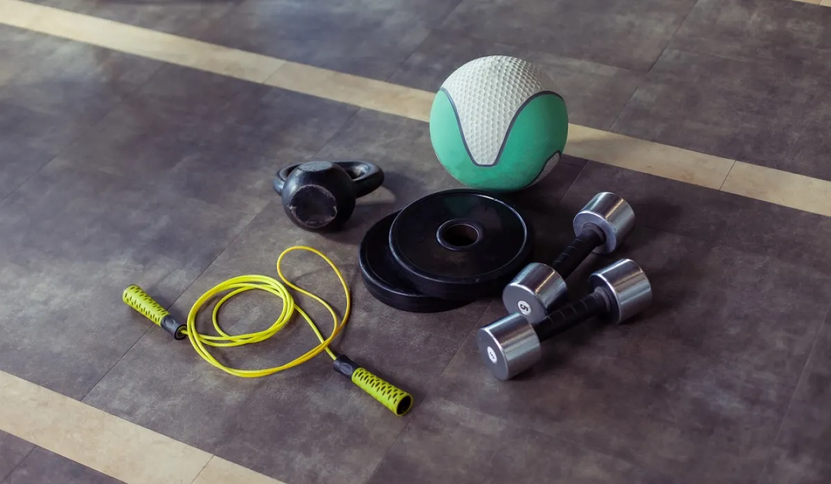 صورة لأدوات رياضية