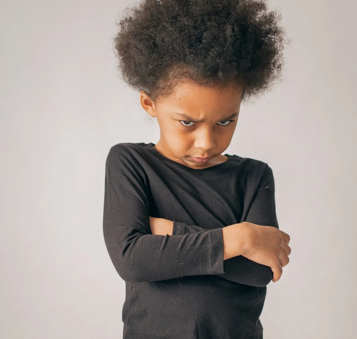 صورة طفل جاد