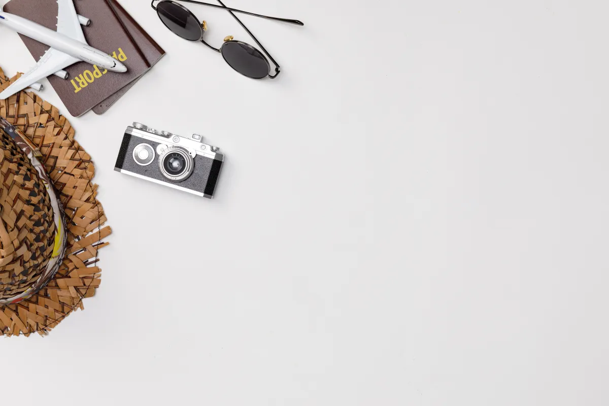 مع حمل الأشياء الثمينة خلال الرحلة السياحية