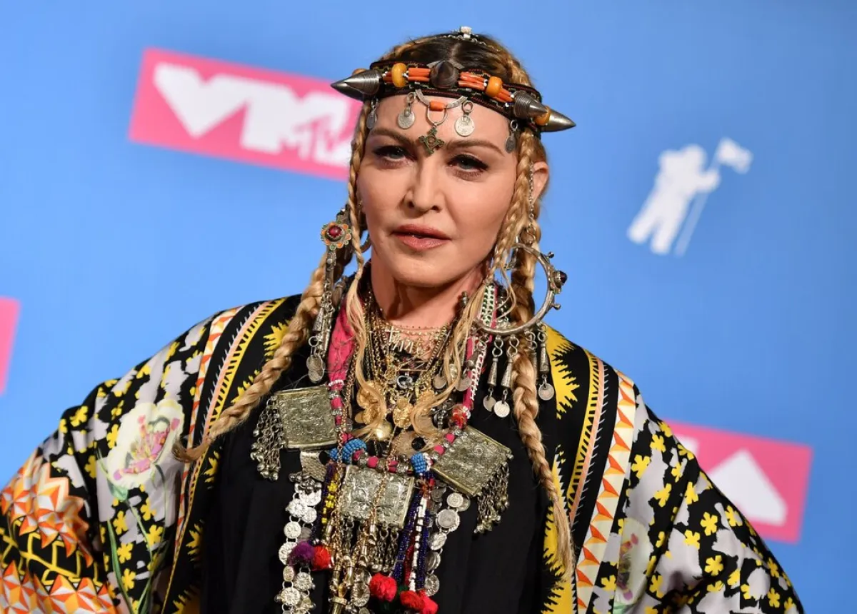 مادونا Madonna (مصدر الصورة: ANGELA WEISS / AFP)