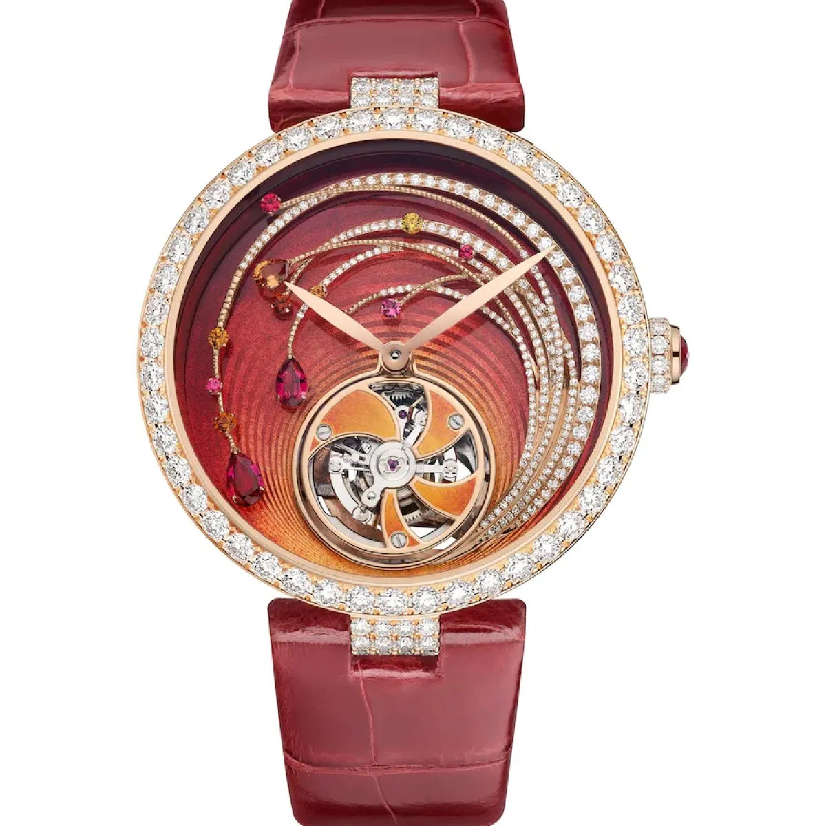 ساعة Soleil de Feu Flying Tourbillon من شوميه   Chaumet