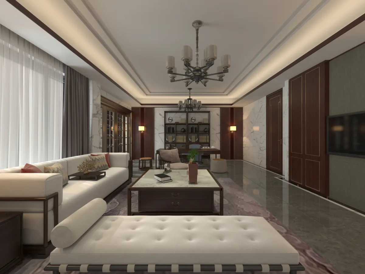 فخامة الأسقف في الصالات 