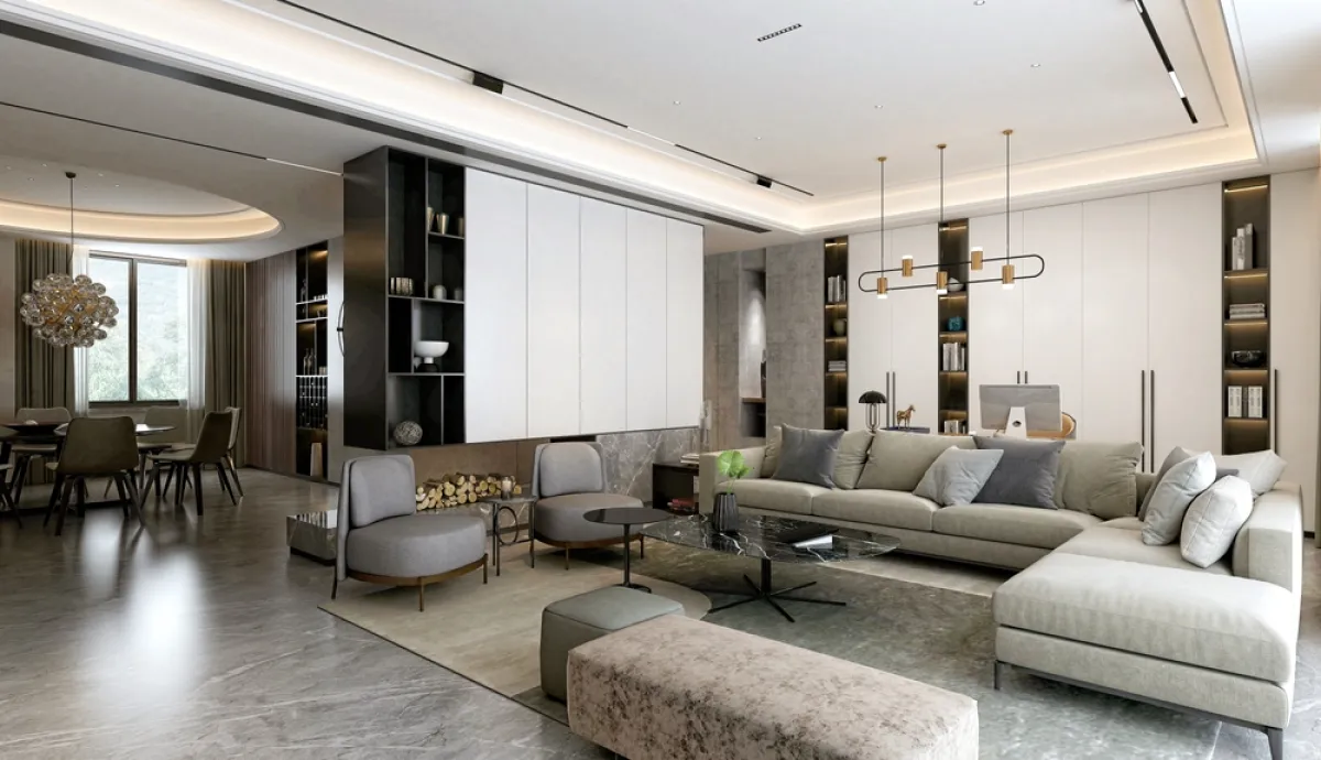 طرق متبعة في تصميم صالات الاستقبال العصرية الفخمة