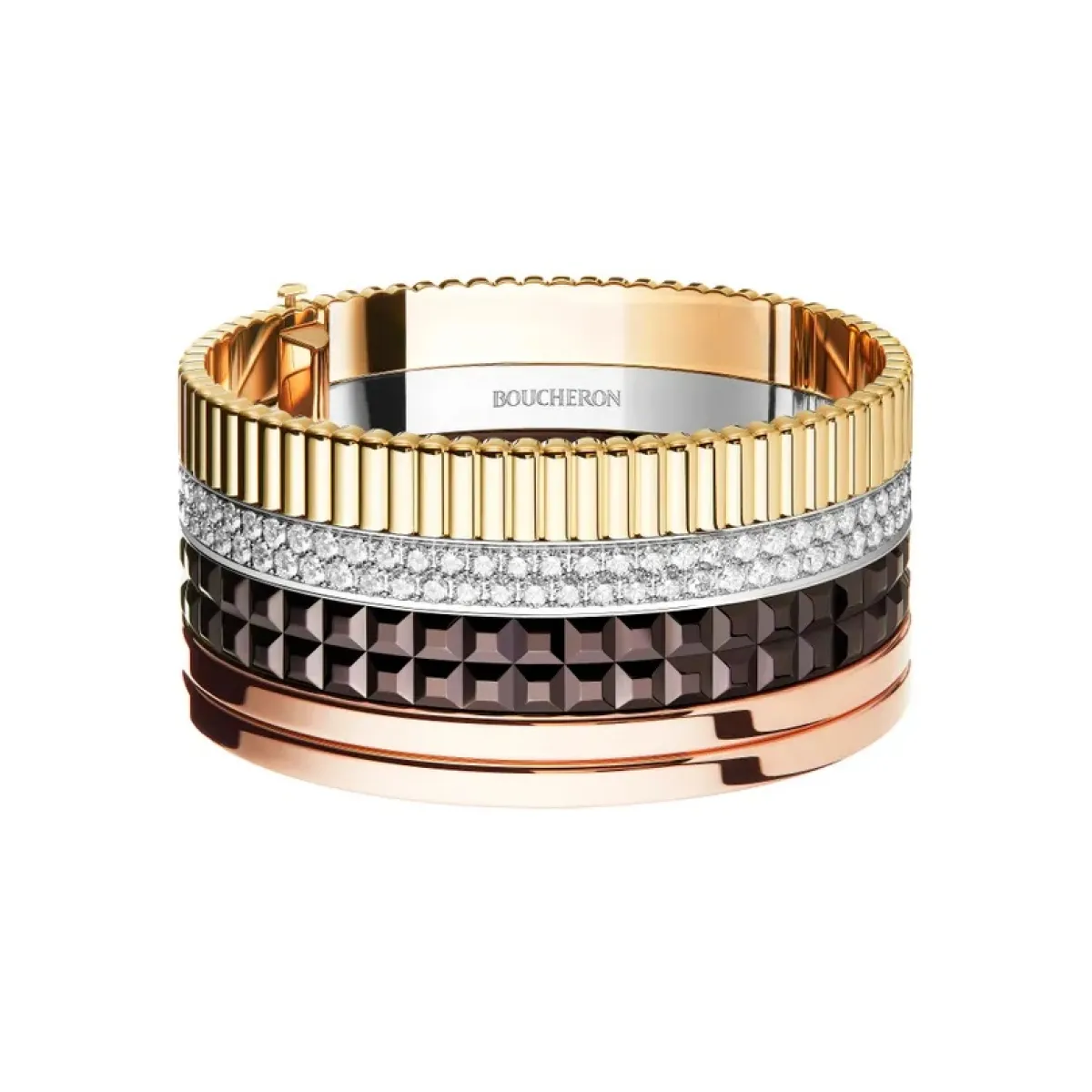 سوار Cuff Quatre Classique من بوشرون Boucheron