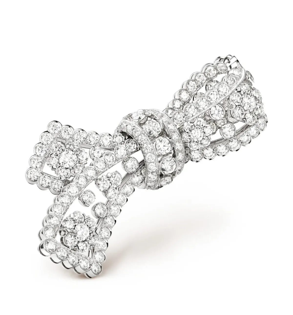 بروش Snowflake noeud من فان كليف آند أربلز Van cleef&Arpels 