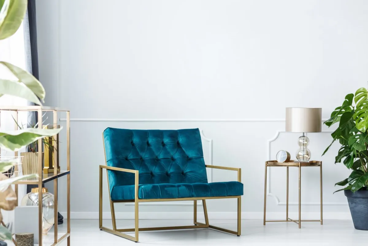 ديكور المنزل  يُلوّن عن طريق النباتات الخضر والمزهرة