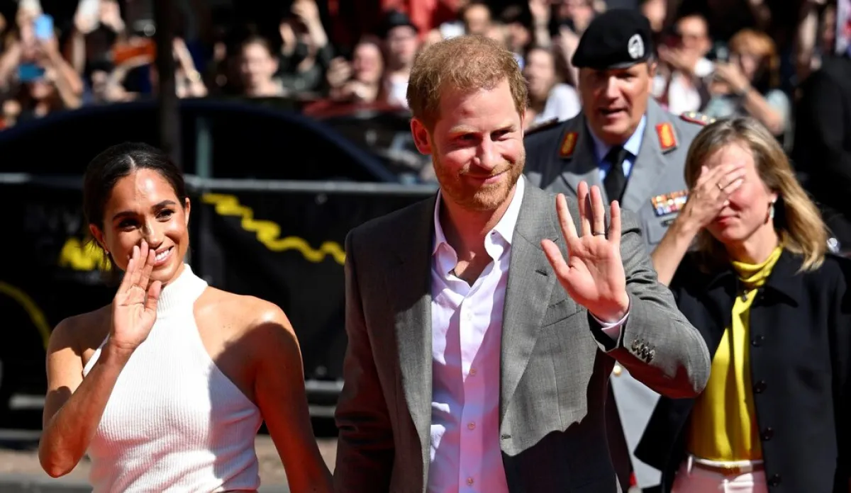 الأمير هاري Prince Harry وميغان ماركل Megan Markle(مصدر الصورة: Sascha Schuermann / AFP)