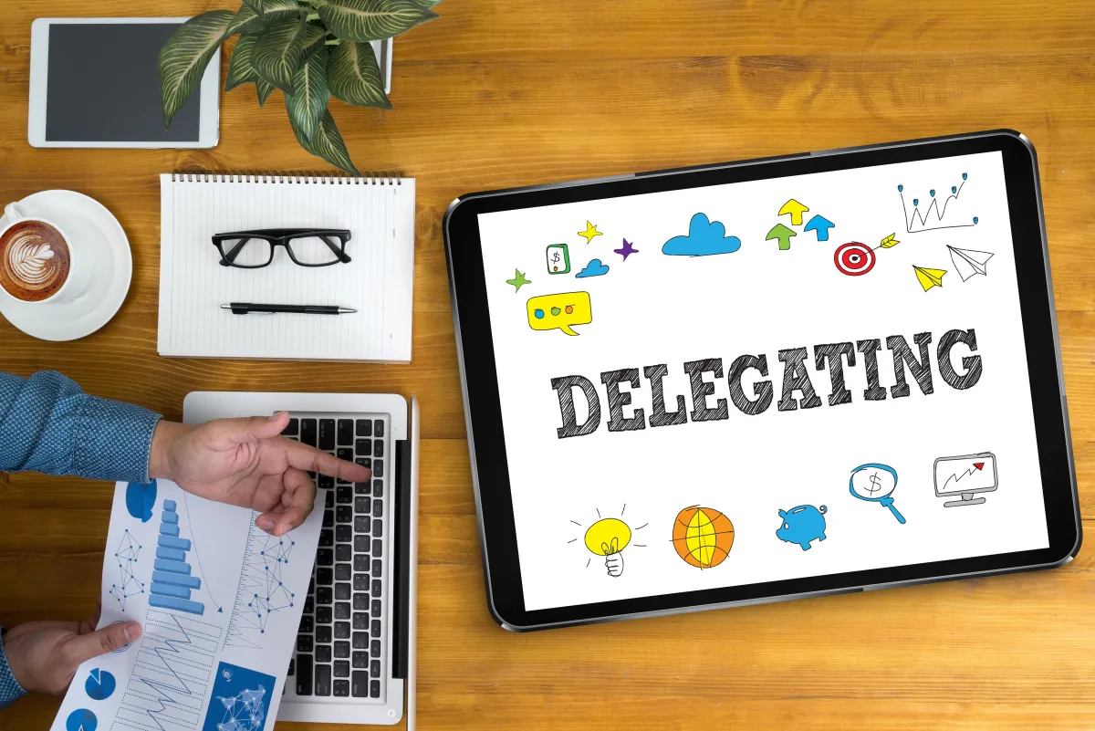 تفويض جزء من العمل