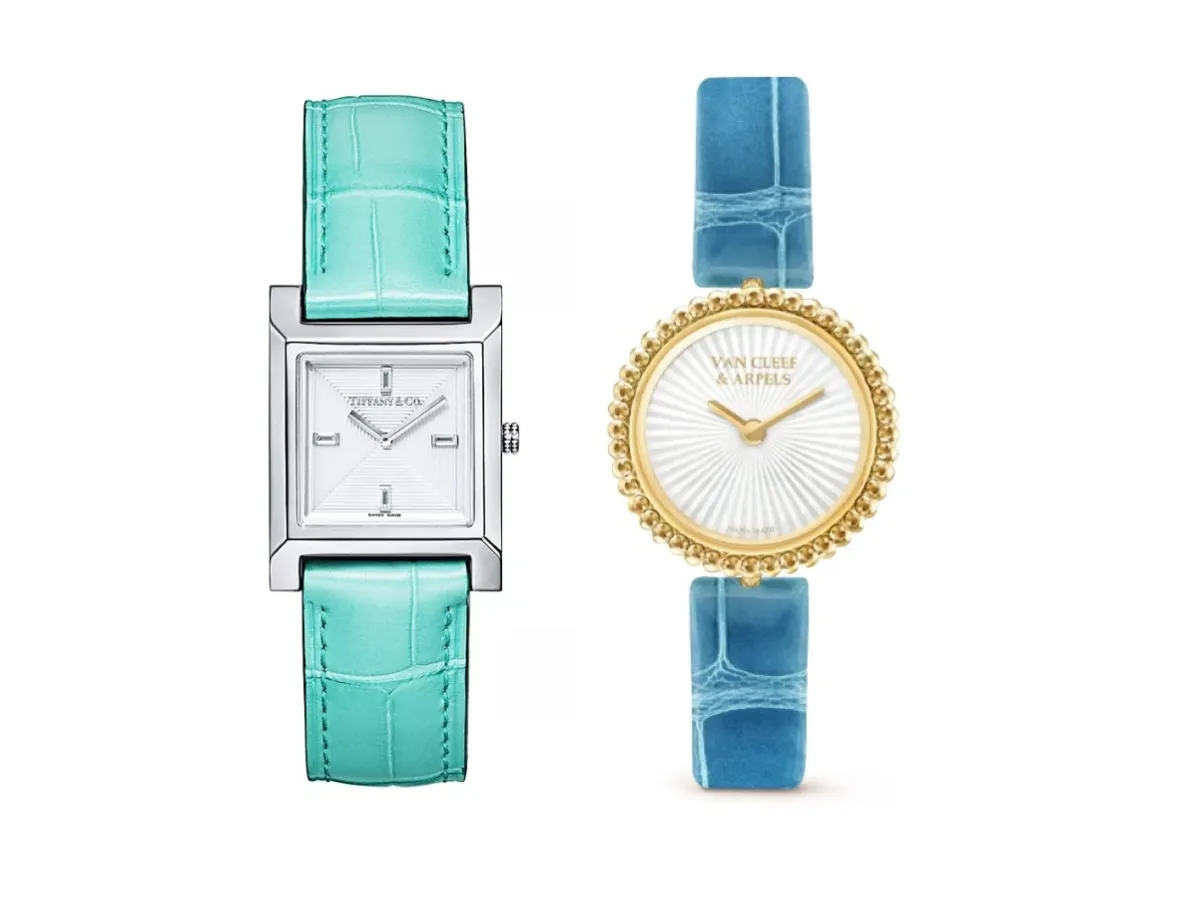 تزيني بساعات من جلد التمساح بألوان جذابة ومبهجة لصيف 2023