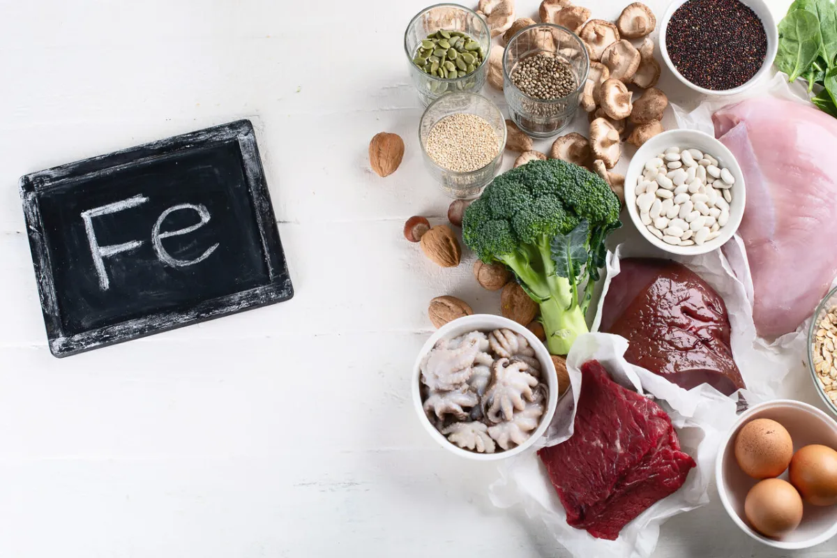 صورة أغذية غنية بالحديد