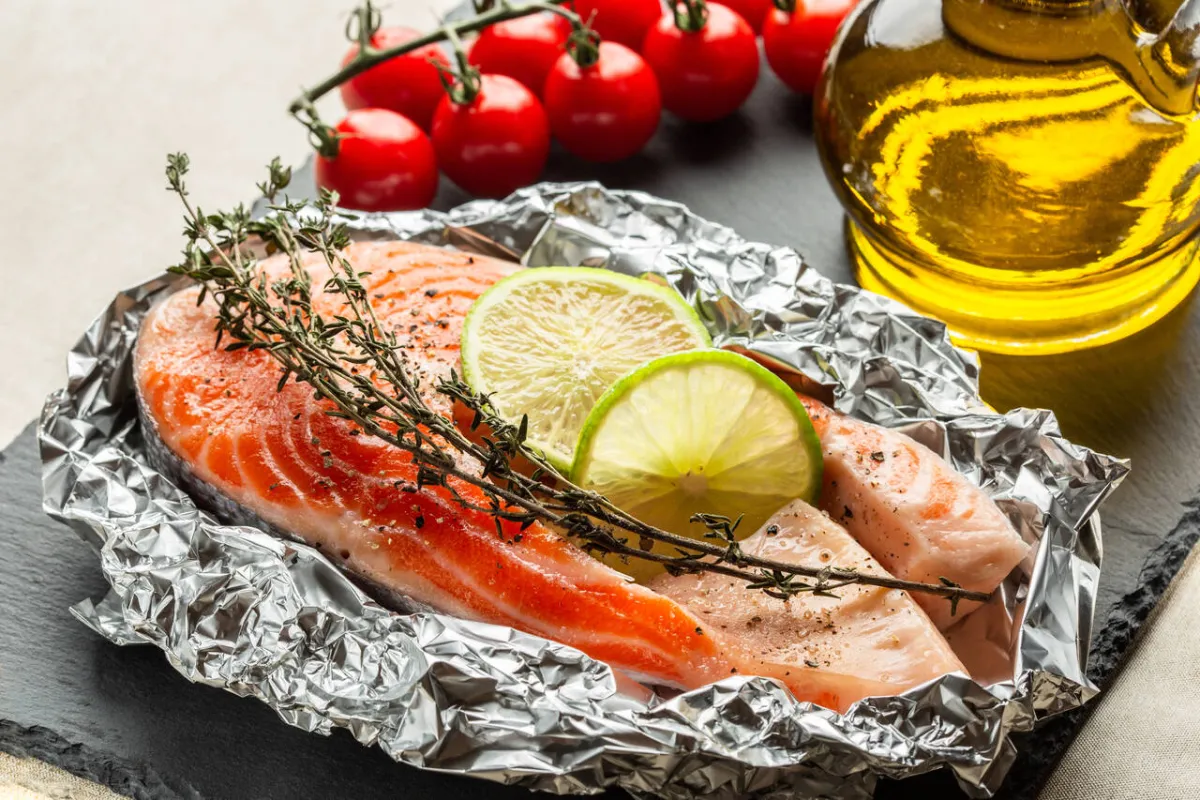 صورة سمك السالمون