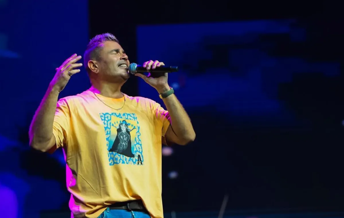 عمرو دياب - الصورة من حسابه في انستغرام