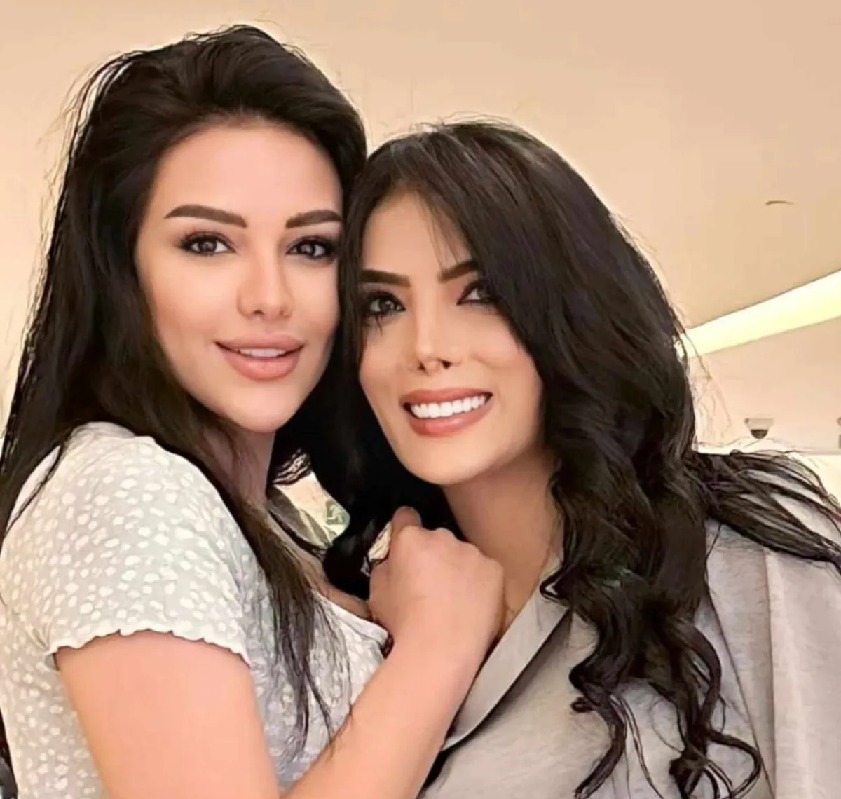 لين برازي وحورية فرغلي - الصورة من المكتب الإعلامي للين