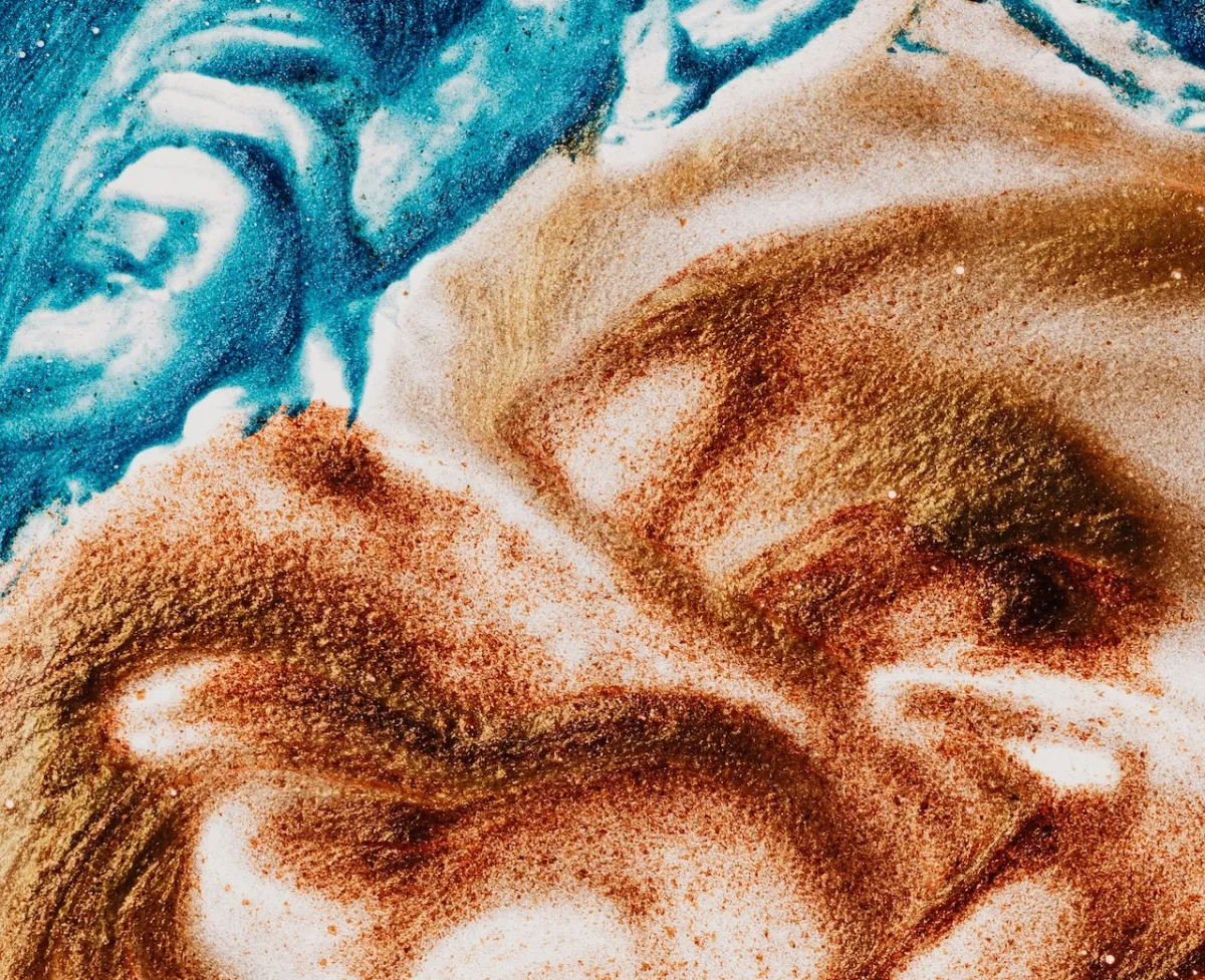 صورة الرسم على الماء