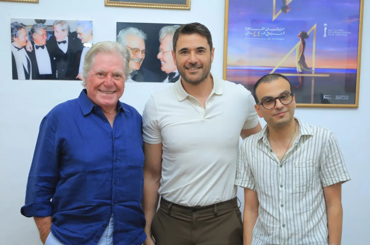 أحمد عز وحسين فهمي وأمير رمسيس- الصورة من صفحة مهرجان القاهرة على الفيسبوك 