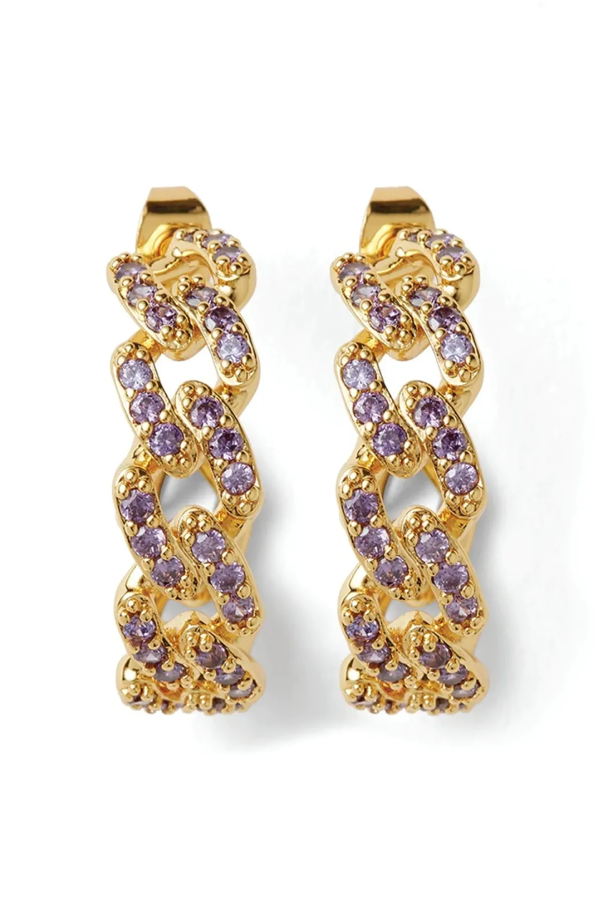 أقراط Lavender من كريستال هيز Crystal Haze