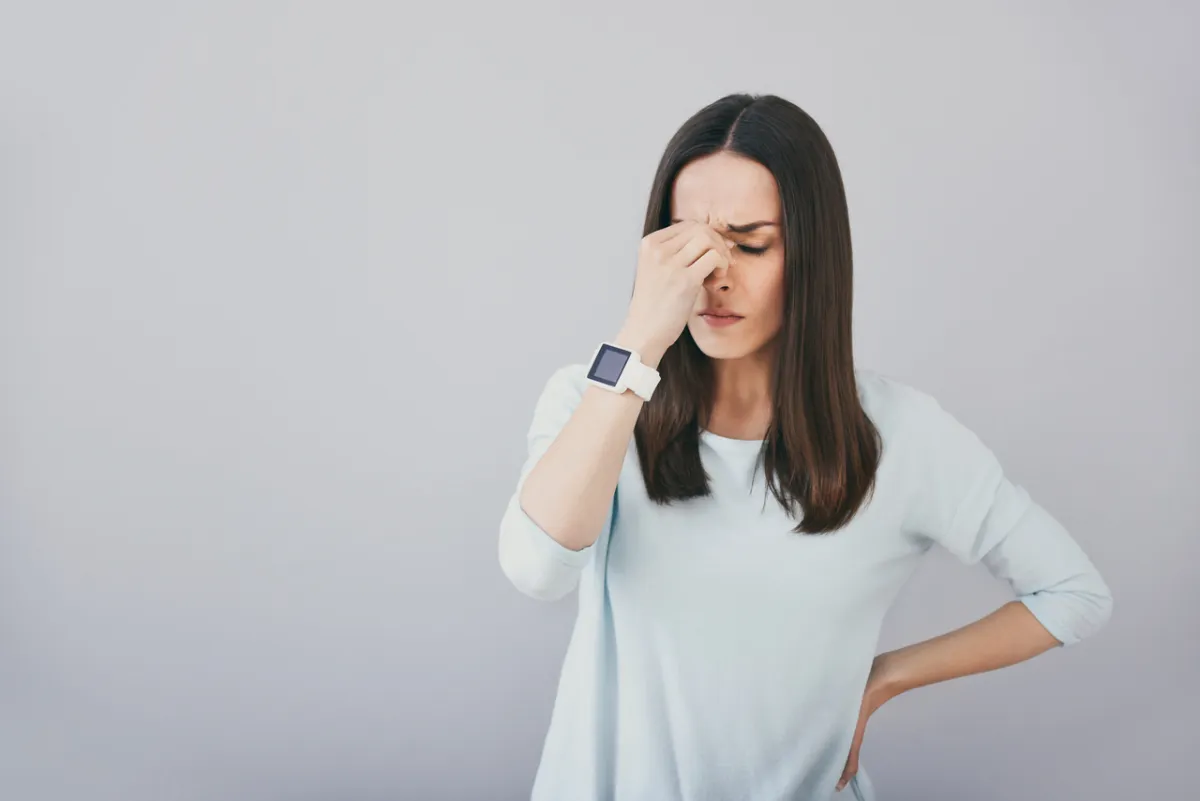 صورة امرأة متعبة