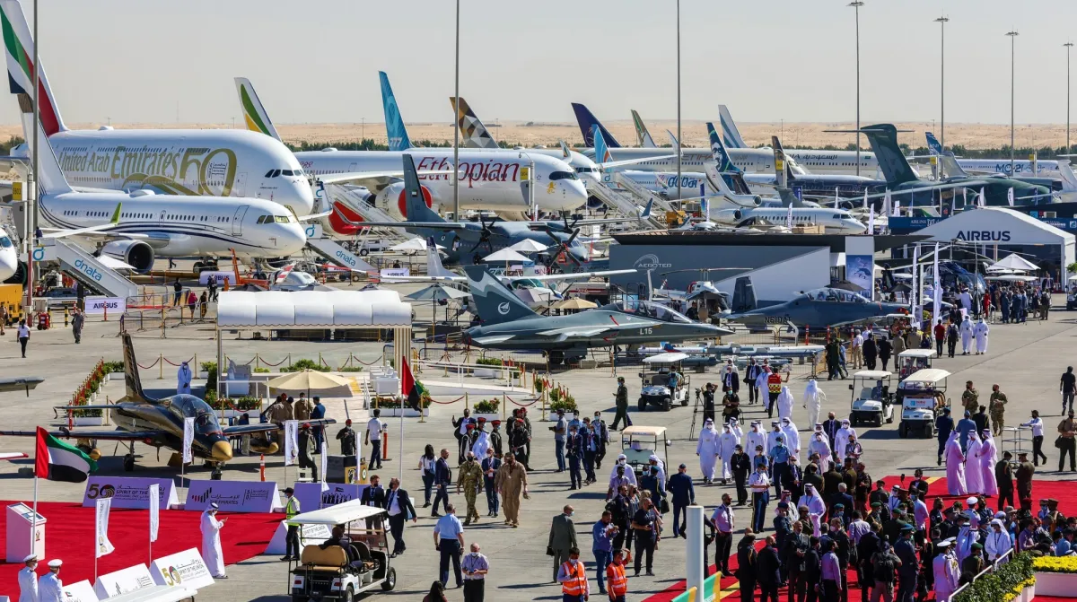 معرض دبي للطيران. الصورة من wam