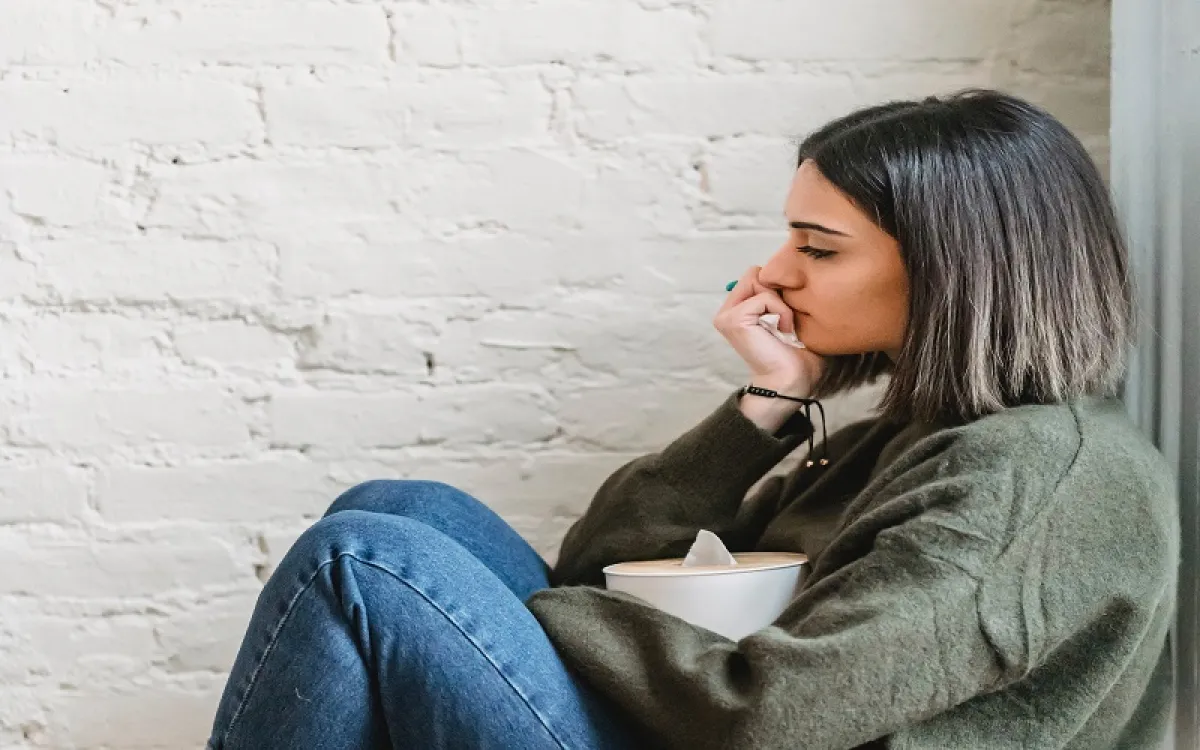 حالة اكتئاب (المصدر: pexels)