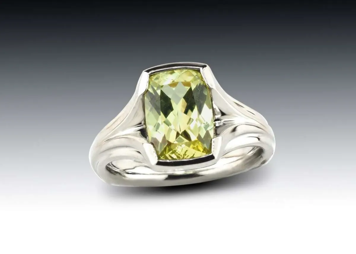 خاتم Chrysoberyl Palladium من Skylight Jewelers