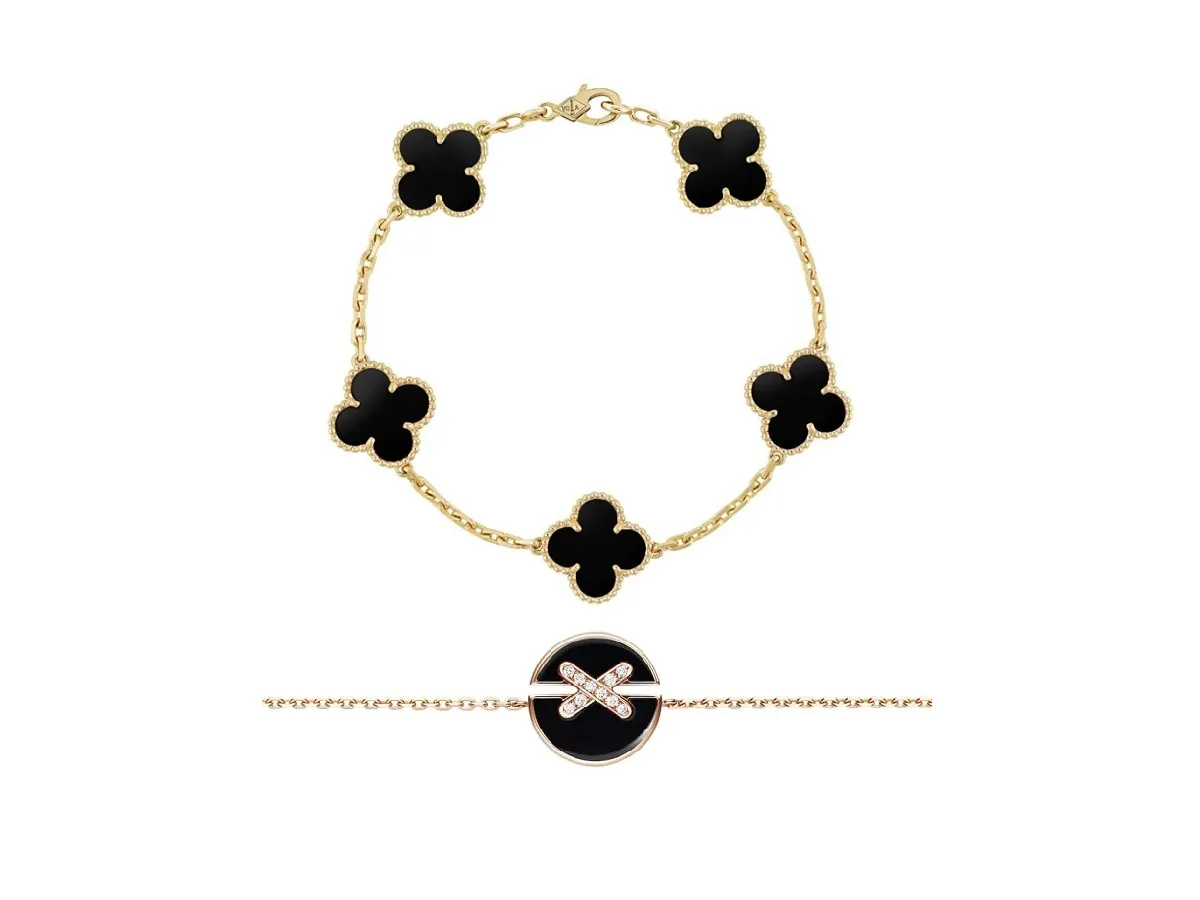 أساور مرصعة بحجر الأونيكس لصيف 2023