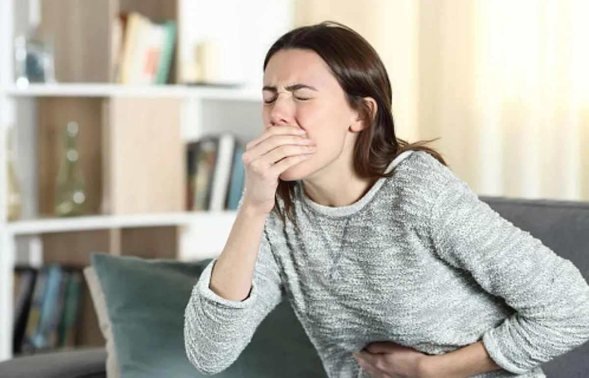 صورة لحامل مريضة