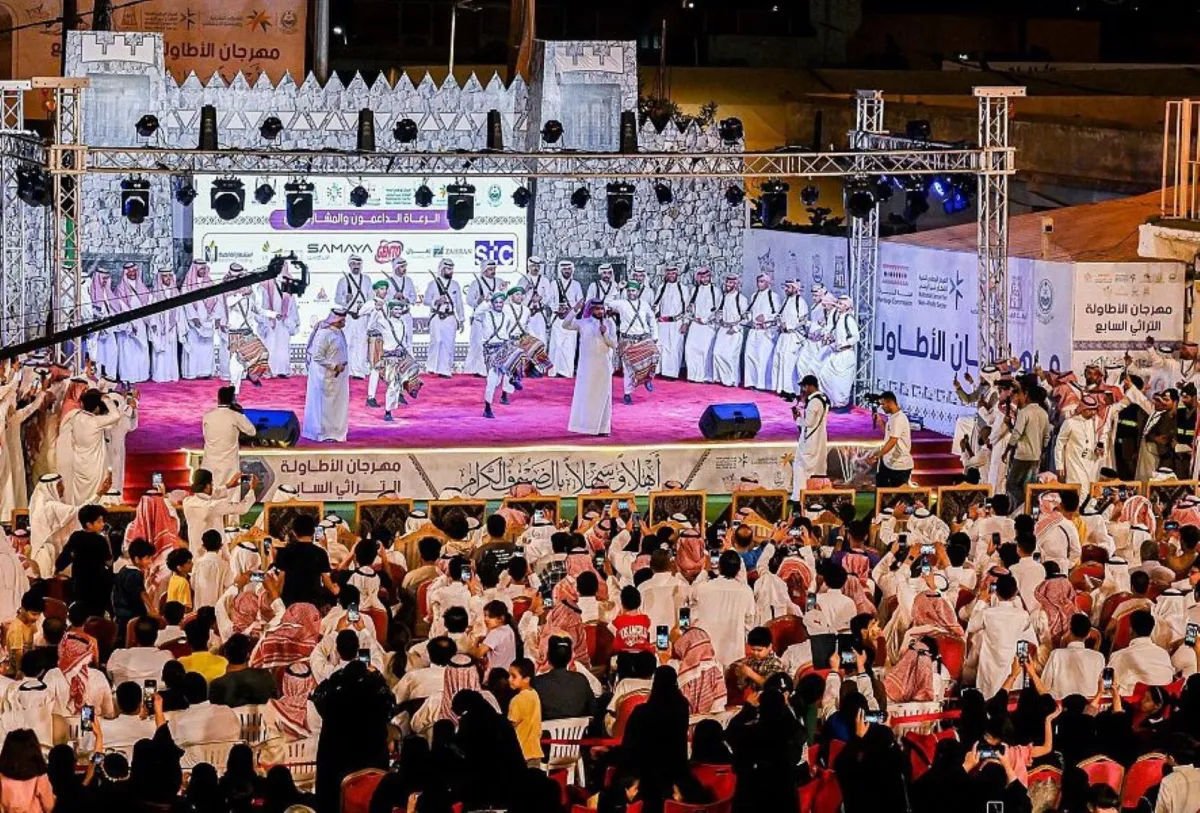 انطلاق فعاليات مهرجان الأطاولة التراثي السابع في الباحة