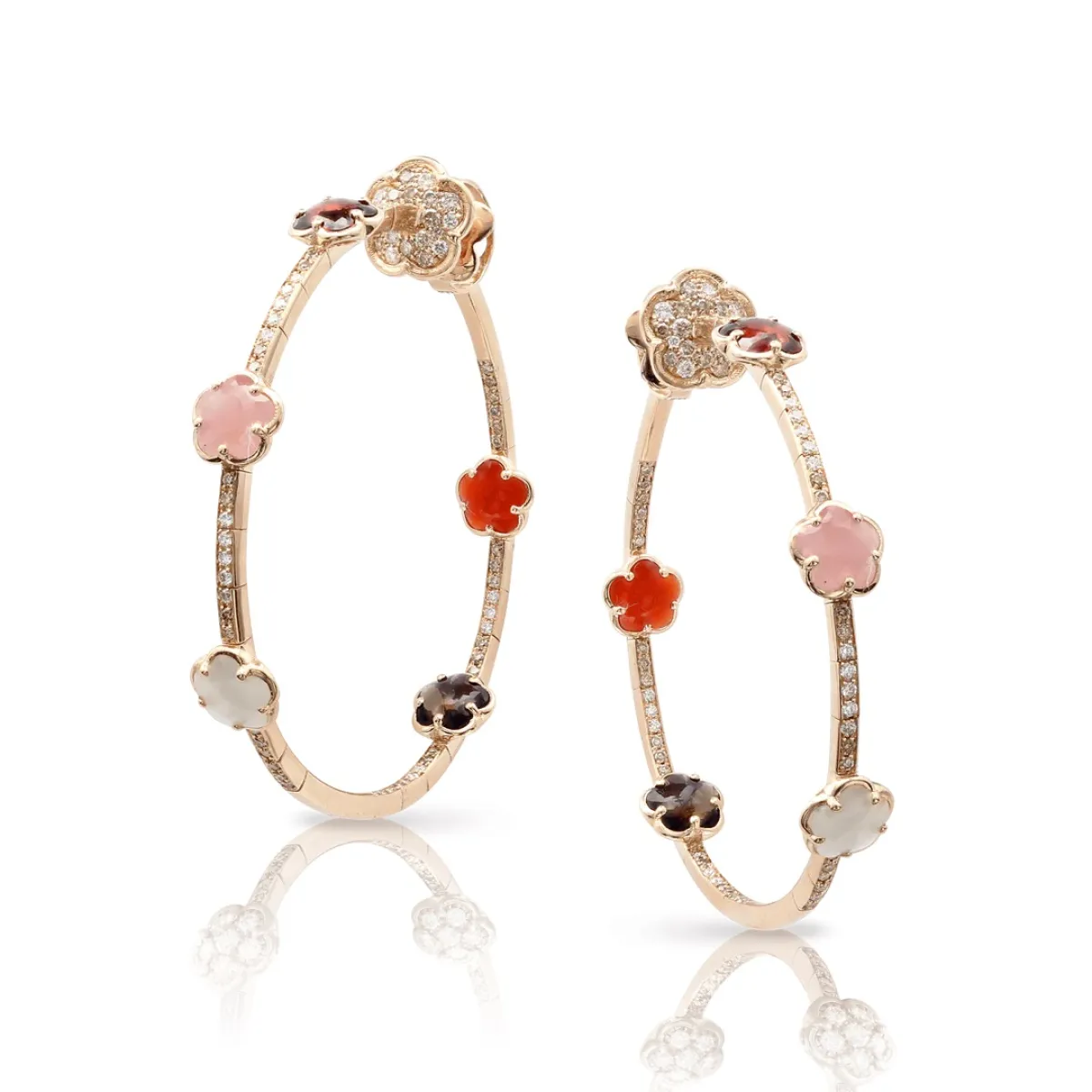 أقراط Figlia dei Fiori Hoop من باسكال بروني Pasquale Bruni